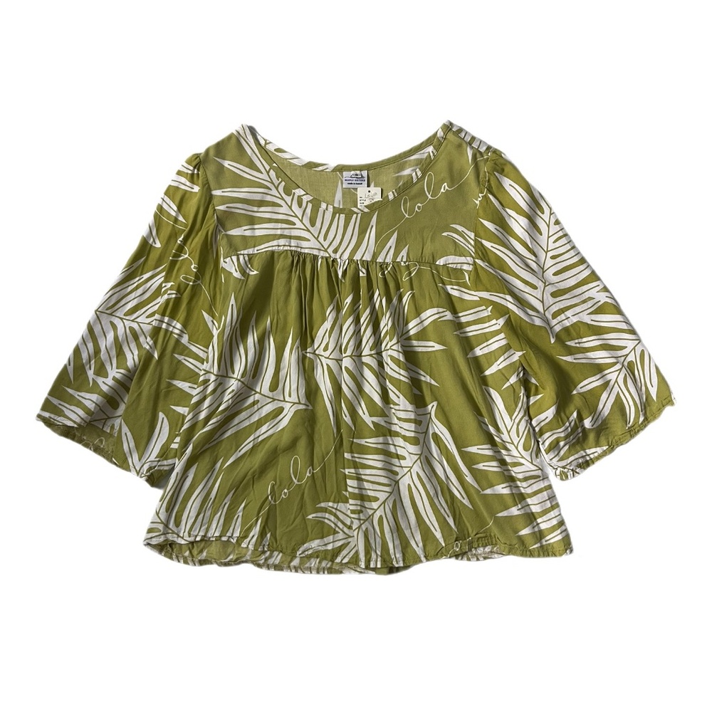 SIMPLY SISTERS BY LOLA TOP BLOUSE SMALL